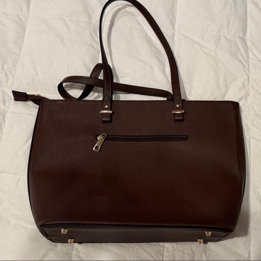 Lovevook Chic Brown Tote Bag